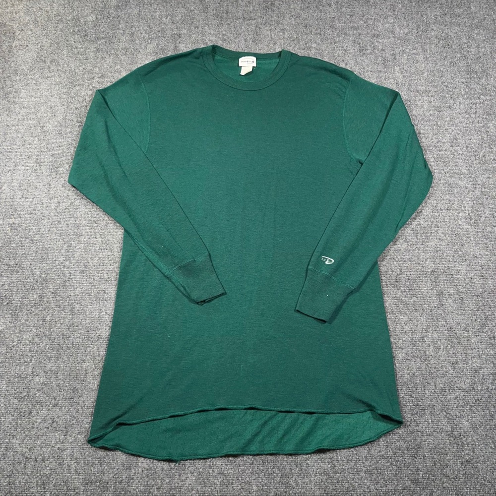 VTG Duofold Thermal Layer Shirt‎ Men 2XL Tall Long Sleeve Drop Tail USA Made